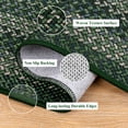 thumbnail image 2 of 2' x 6' Braided Jute Hallway Runner Rug，Non Slip Ultra Thin Washable Low-Pile Carpet for Laundry Room, Farmhouse Modern Mat Runner for Bedroom, Entryway, Hallway, 2 of 10