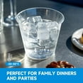 thumbnail image 7 of 9 oz 100 packs Clear Disposable Plastic Cups, Durable Plastic Cups Tumblers, Perfect for Parties, Wedding and Festival Events, 7 of 7