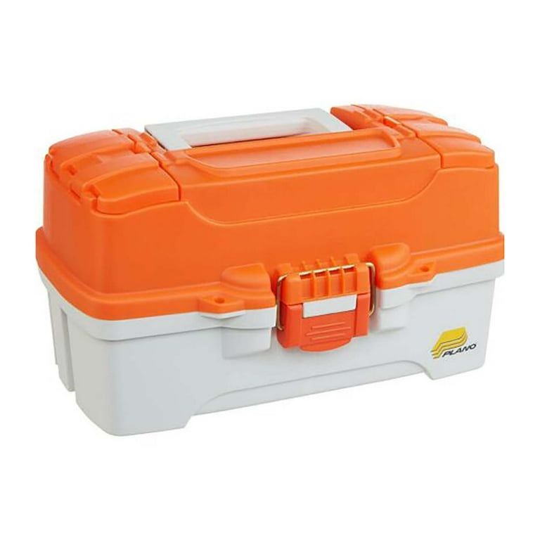 breatheable plano tackle box Plano, Fishing Tackle Box, Let's Fish! 2-Tray, 14-25 Compartments