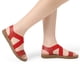 thumbnail image 5 of Sandalia DREAM PAIRS ELENA-2 Roja con Tira Elástica Plana Talla 9.5, 5 of 5