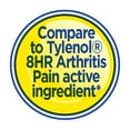 thumbnail image 3 of Equate 8 Hour Arthritis Pain Relief Acetaminophen Extended Release Tablets 650mg, 24 Count, Compare to Tylenol® 8 HR Arthritis Pain Active Ingredient, 3 of 9