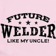 thumbnail image 2 of CafePress - Future Welder Like My Uncle Infant Bodysuit - Baby Light Bodysuit, Size Newborn - 24 Months, 2 of 4