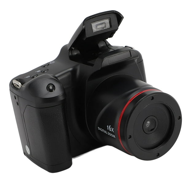Vlogging Camera, Interfaz Fácil de Usar Cámara Digital Compacta 1080p Grabación de video 16x Estabilización de Imagen de Múltiples Ejes Múltiples para Fiesta