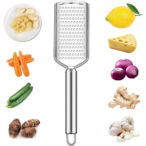 Handheld Cheese Grater, Cheese Zester Stainless Steel, Lemon Zester, Food Zester Grater Slicer