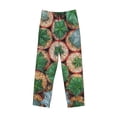 thumbnail image 2 of Haiem Cactus 4 Men's Pajama Pants Ultra Lightweight Pjs Bottoms Sleepwear Bottom Pants With Pocket Drawstring-Medium, 2 of 7