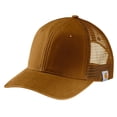 thumbnail image 1 of Gorra Carhartt de lona con parte trasera de malla para hombre Carhartt Brown, 1 of 1