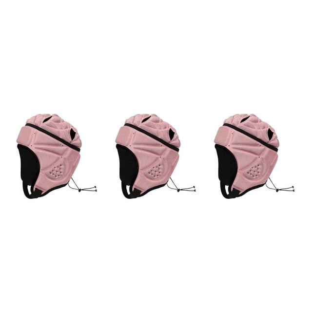 Soidarity EVA Portero Rugby Fútbol Fútbol Casco Rugby Sombrero Cabeza Protector Guardia Rosa Type1 NO1