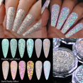 thumbnail image 3 of Polvo reflectante para uñas, purpurina brillante, cristal de diamantes de imitación, lentejuelas, pigmento cromado, esmalte de Gel UV, decoración de uñas, 3 of 4