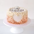 thumbnail image 1 of IFANLANDOR 100pcs Cake Toppers Cake Picks Silver for Anniversary Events, 1 of 8