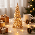 thumbnail image 5 of Lighted Christmas Tree Tabletop Decor, Illuminated Holiday Tree Ornament for Mantel Shelf Dining Table Window Display and Christmas Party, 5 of 5