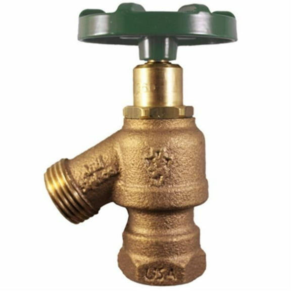 Arrowhead Brass & Plumbing 965LF 0.5 x 0.75 in. Nested Female Pipe Thread- Combination Garden Valve