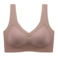 thumbnail image 1 of ameIAEA No Underwire Bra for Women Push Up Athletic Workout Bra Full Coverage Seamless Support Bra, 1 of 4