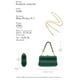 thumbnail image 5 of QSGFC, zapatos y Bolsa verdes de diseño italiano para fiesta de tacón nigeriano para mujer, conjunto decorado con bolso de diamantes de imitación para fiesta de boda, 5 of 5