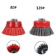 thumbnail image 2 of Cepillo de copa de cerdas de nailon con filamento abrasivo Abrasivo de 3 pulgadas 80, 2 of 8
