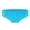Blue, variant on Women's Bikini Trunks Silicone Underwear Summer Bottom Beach Pants Black