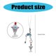 thumbnail image 3 of Ice Cream Cone Phone Charm Colorful Beaded Keychain Fashionable Resin and Alloy Bag Pendant Unique Gift for Women Girls, 3 of 4