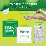 Nisha Creme Hair Color | Permanent Long Lasting Red Hair Dye Colour Kit | Copper Red | Mini Box 40gm / 1.35 Oz