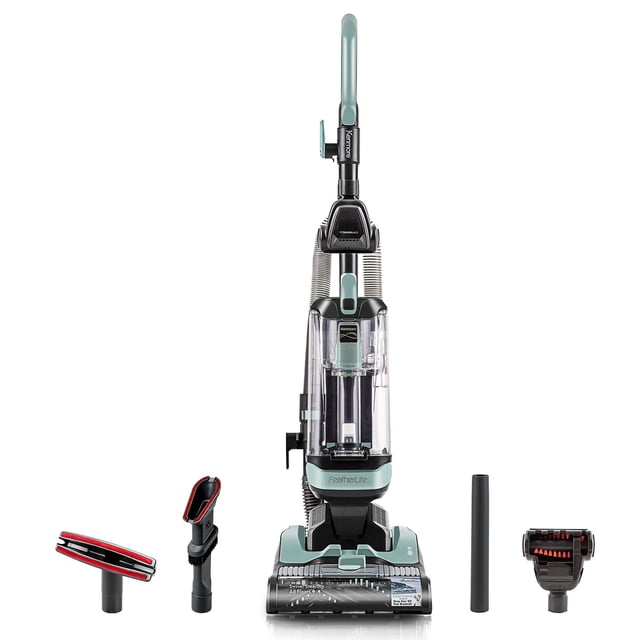 Kenmore DU1275 Aspiradora Vertical Ligera sin Bolsa con 4 ajustes de Altura, Cepillo para Polvo eliminador de Pelo, Pet HandiMate y 2 Herramientas de Limpieza, Verde Claro