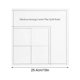thumbnail image 3 of 2023 Sewing Corner Play Quilt Ruler,Corner Cutter Ruler, Quilting Sewing Template Patchwork Tool Transparent Plastic Templates Ruler Acrylic Sewing Patchwork, 3 of 8