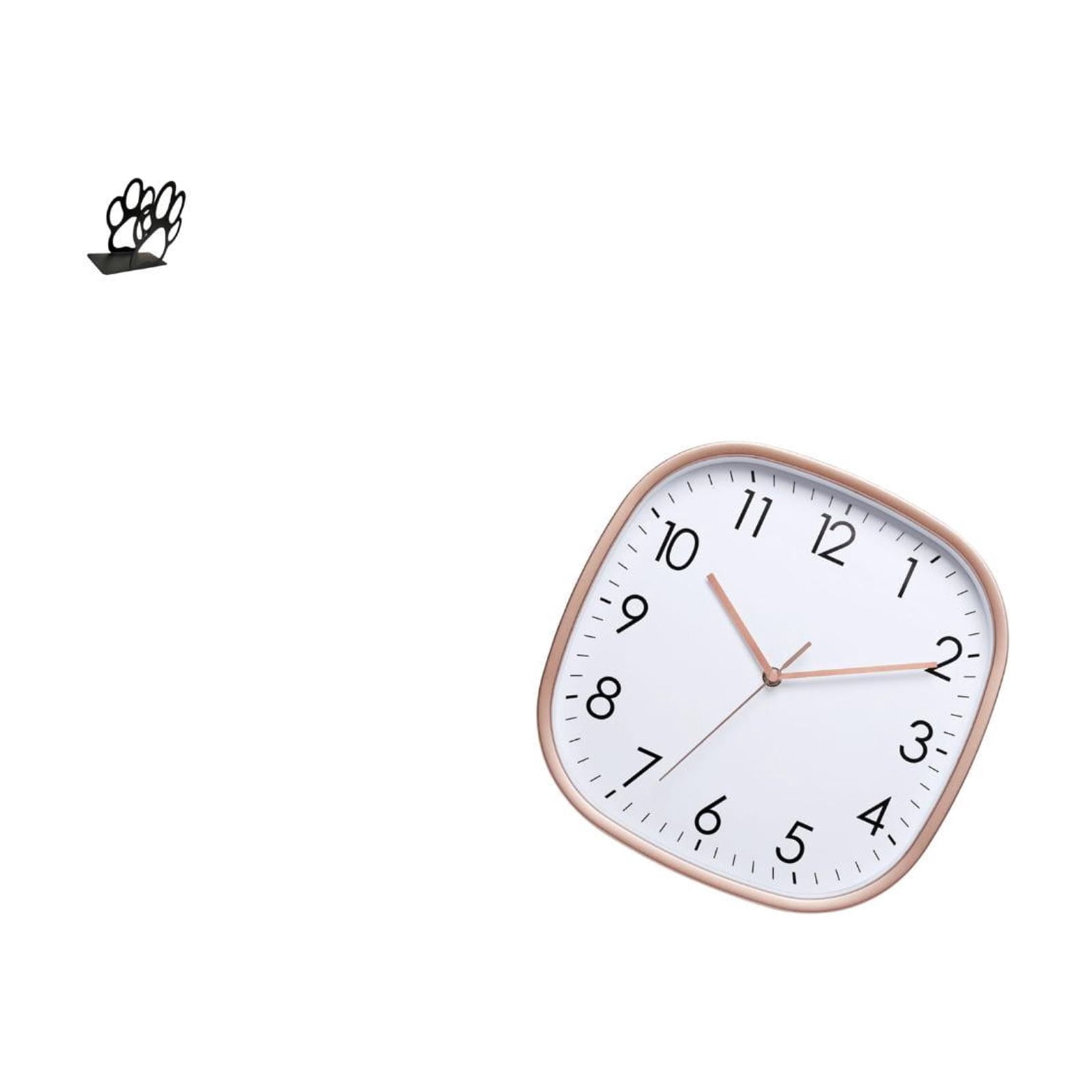 Fiocias Napkin Holder Iron Paper Towel Dispenser Freestanding Tissue Rack Paw Shaped Stand Unique Animal Footprint Suitable for Home Office Bedroom Decoration