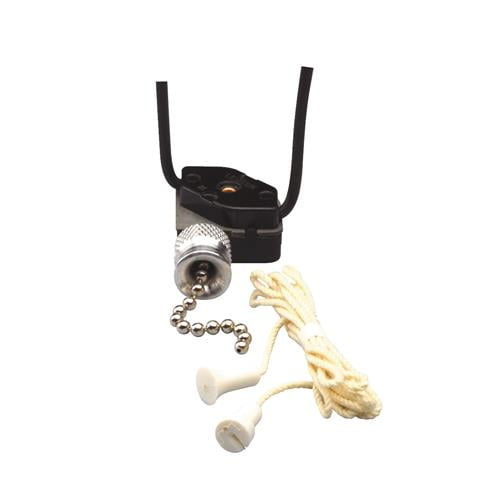 Leviton Single Pole Pull Chain Switch PULLCHAIN, Each