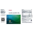 thumbnail image 3 of GNC Cod Liver Oil | Supports Heart, Brain, Skin, Eye, & Joint Health | 90 Count, 3 of 5