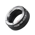 thumbnail image 1 of o adaptador de lente Aleación de aluminio con anillo de montaje de lente manual FOTGA para lente de montaje MC de Minolta a Lente de montaje EOS de canon R/RP/Ra/R5/R6/R7/R10 sin espejo de montaje RF Fotga Anillo adaptador de lente, 1 of 7