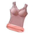 thumbnail image 1 of Qarigey Chaleco térmico, lencería térmica, ropa de invierno, forma del cuerpo, lavable, mantiene el calor, mano de obra fina, accesorios Prendas para la parte del cuerpo Rojo, 1 of 6