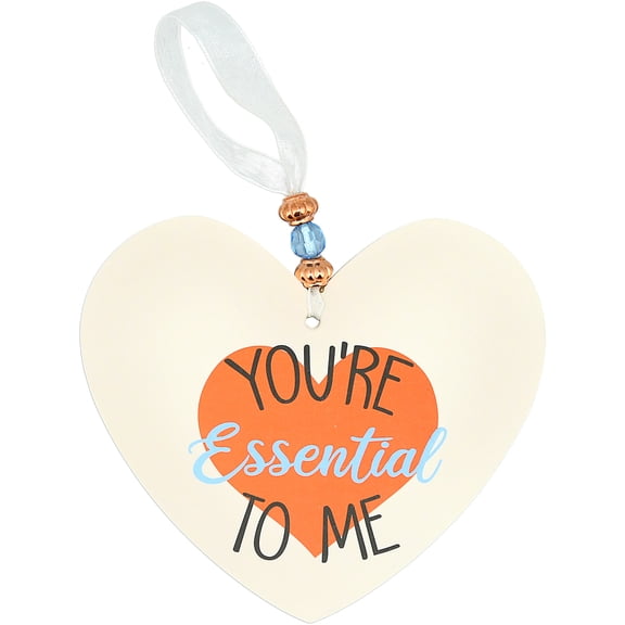 Pavilion Gift Company - You're Essential  - 3.5" Heart-Shaped Ornament