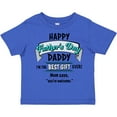 thumbnail image 3 of Inktastic Happy Father's Day Best Ever Boys or Girls Toddler T-Shirt, 3 of 5