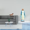 thumbnail image 2 of Elegante Escultura De Caballo Y La Virgen María. Figura Decorativa Coleccionable Para Escritorio, Sala De Estar, Dormitorio, Oficina, Mesa, Estantería O Cualquier Otro Espacio., 2 of 8