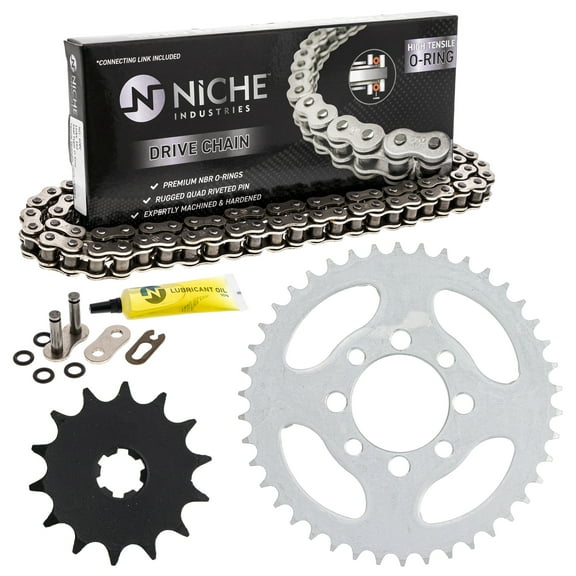 Niche Sprocket Chain Set for Suzuki TS80 14/42T 428 O-Ring Motorcycle MK1004541