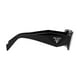 thumbnail image 3 of Prada PR 17WS 1AB5S0 Gafas de sol rectangulares de plástico negro unisex Lente gris, 3 of 6