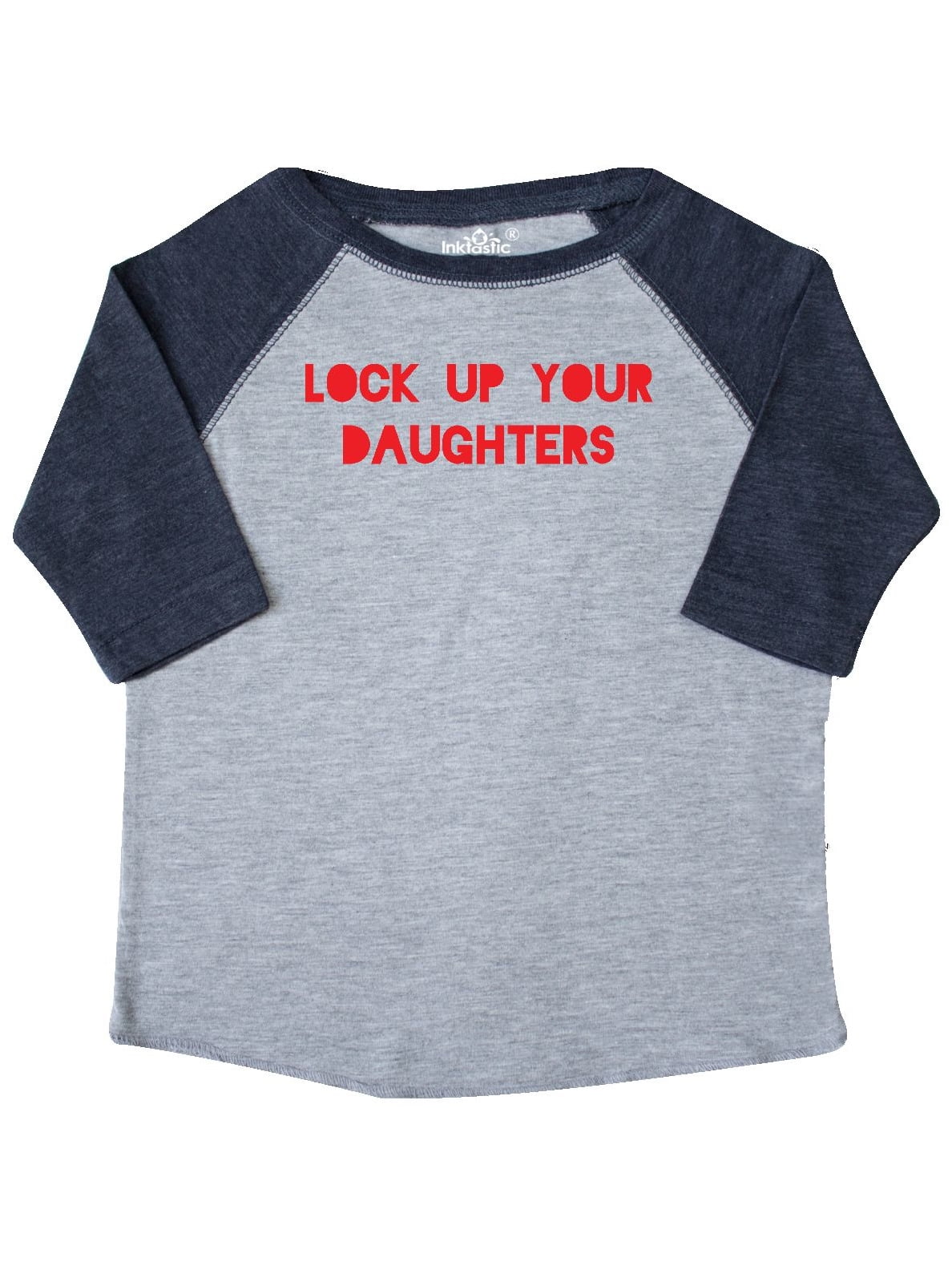 inktastic My Eyes are Up Here Baby T-Shirt