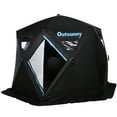 thumbnail image 2 of Outsunny 4-6 People Ice Fishing Shelter, Pop-up Ice Fishing Tent, Ice Shanty, Portable and Insulated, with Carry Bag, for Low-Temp -104Â°F, 2 of 9
