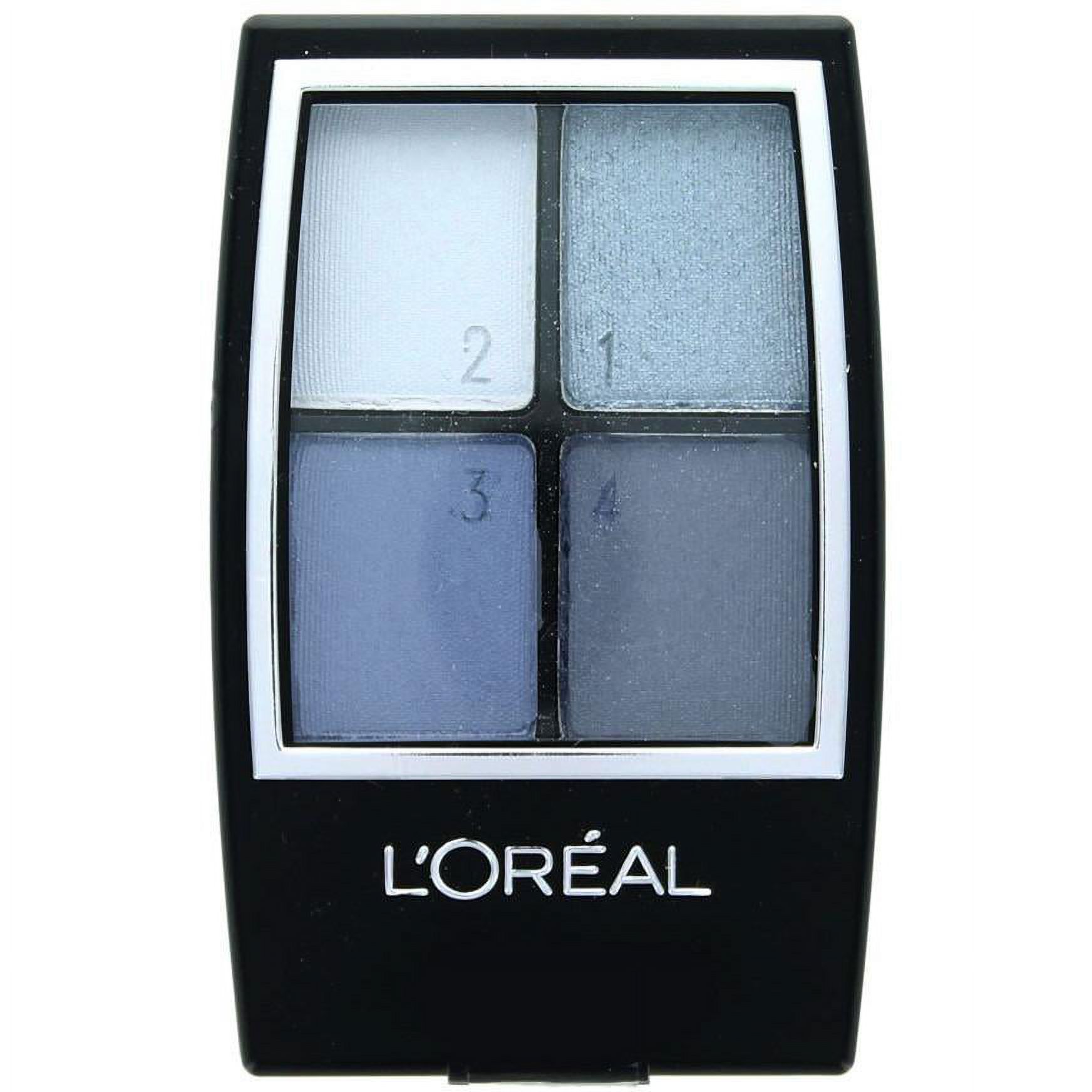 L'Oréal Paris Studio Secrets Professional Color Smokes Eyeshadow Quad, 936 Blackened Smokes, 0.16 Fl. Oz. - image 3 of 16
