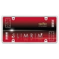 thumbnail image 1 of Cruiser License Plate Frame 21330 Slim Rim; Without Design; Chrome; Die Cast Zinc, 1 of 2