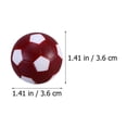 thumbnail image 2 of STRANDCHIC Foosballs 16Set Table Soccer Replacement Balls for Indoor Gaming and Family Entertainment, 2 of 6