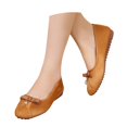 thumbnail image 3 of Xiaoxatg Stylish Women's Casual Shoes With Elegant Bow Design Ideal For Everyday Wear Comfortably Pairing With Jeans In All Seasons 9 Brown, 3 of 9