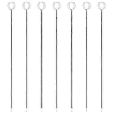 7 Pcs Stainless Steel Fruit Pick Food Picks for Kids Toothpick Toothpicks