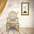thumbnail image 3 of Vassileva, Silvia 12x24 Gold Ornate Wood Framed with Double Matting Museum Art Print Titled - Zen Panel IV on White, 3 of 4