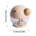 thumbnail image 2 of Hachoir Manuel à Ail et Hachoir à Légumes Capacité 500 ml Mini Robot Culinaire Domestique pour Viande Poivrons Outil de Cuisine, 2 of 5