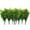 Bell Leaves-green-8 Pcs, variant on ZOELNIC 6 Bundle Artificial Bamboo Grass, Plastic Shrubs Leaves Plants Wedding Indoor Outdoor Home Garden Kitchen Office Table Arrangements Christmas Decoration