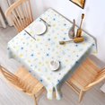 thumbnail image 6 of Floral 60" Square Waterproof Tablecloth, Floral Print Polyester Table Cover, 6 of 6
