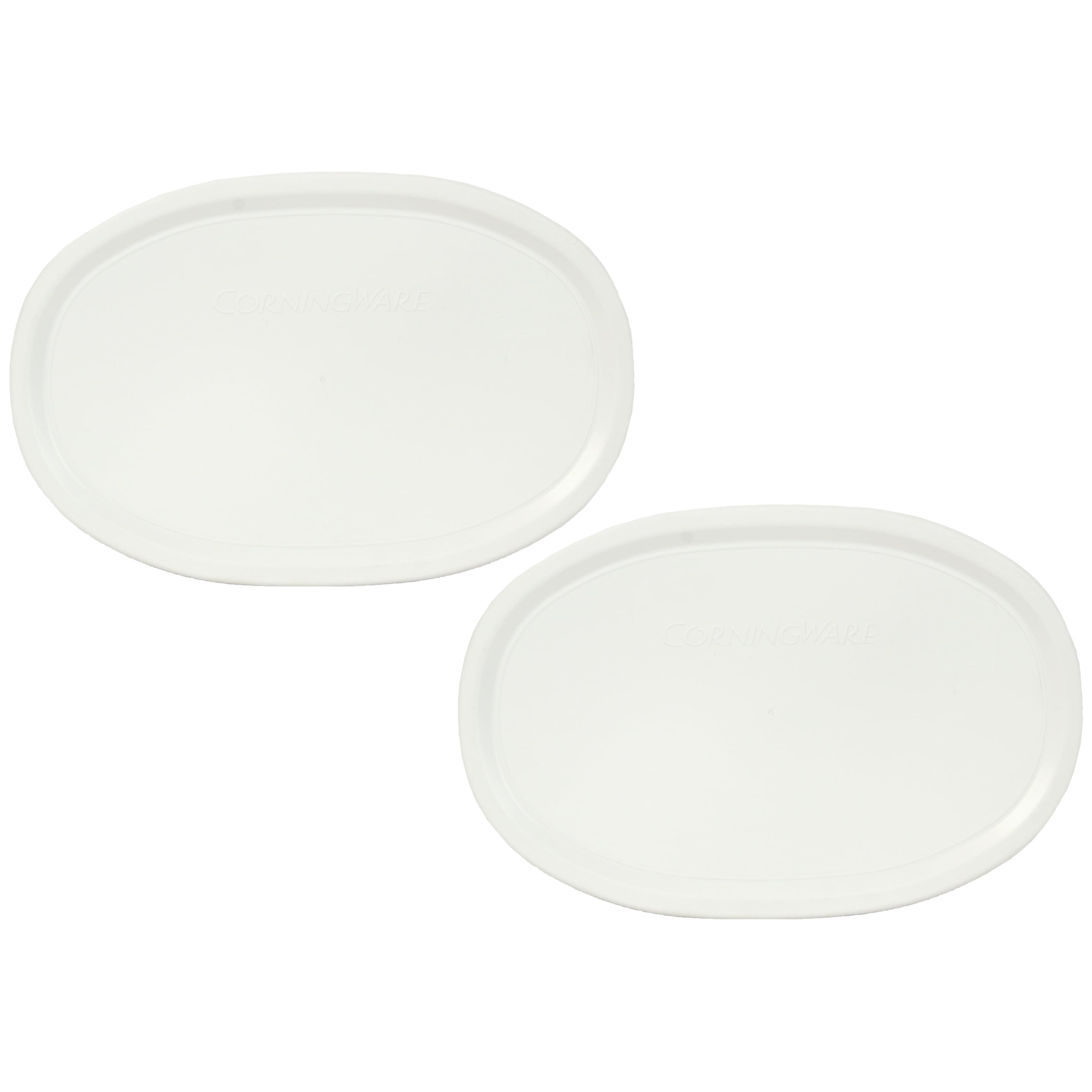 Corningware F23PC White Storage Replacement Lid Cover (2Pack