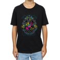 thumbnail image 3 of Harry Potter Boys Neon Hogwarts Crest T-Shirt, 3 of 5