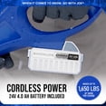 thumbnail image 4 of Snow Joe 24V 4Ah Cordless Snow Shovel Kit, Driveway Winter Snow Removal, Blue, 24V-SS11, 4 of 7