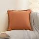 thumbnail image 3 of Funda de almohada de ante con borla de 18x18 ", funda de cojín decorativa suave adecuada para sofá, dormitorio, funda de almohada, 3 of 5
