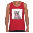 thumbnail image 1 of Awkward Styles Lion Shirt Lovely Lion Tank Top Men Tank Top Lion Chewing Pink Gum Cute Lion T Shirt Animal Tank Top for Men Lion with Pink Gum T Shirt Animal Men Shirt Funny Animal Gifts Lion Clothing, 1 of 4