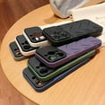 thumbnail image 5 of Designed for iPhone Case,Luxury 3D Woven Pattern Large View Camera Lens Protection Shockproof Protective Cover Phone Case (iPhone 13 Pro,Black), 5 of 5